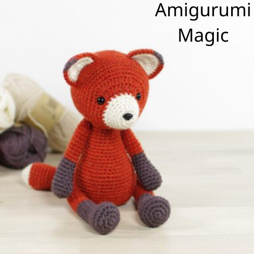 Amigurumi Fox Crochet Pattern--AmigurumiMagic